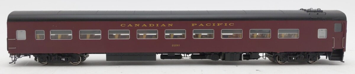 Rapido Trains 100179 HO Scale Canadian Pacific Coach Car #2291 EX/Box