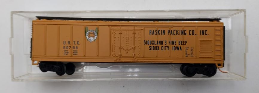 Life Like 7304 N Raskin Packing Co. 50' Reefer URTX #60708