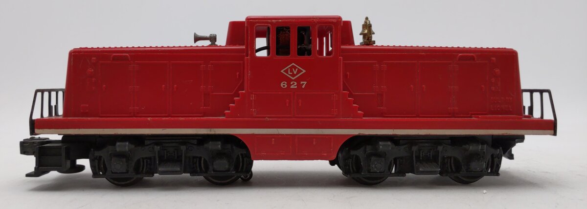 Lionel 627 Vintage O Gauge Lehigh Valley 44 Ton Diesel Locomotive VG