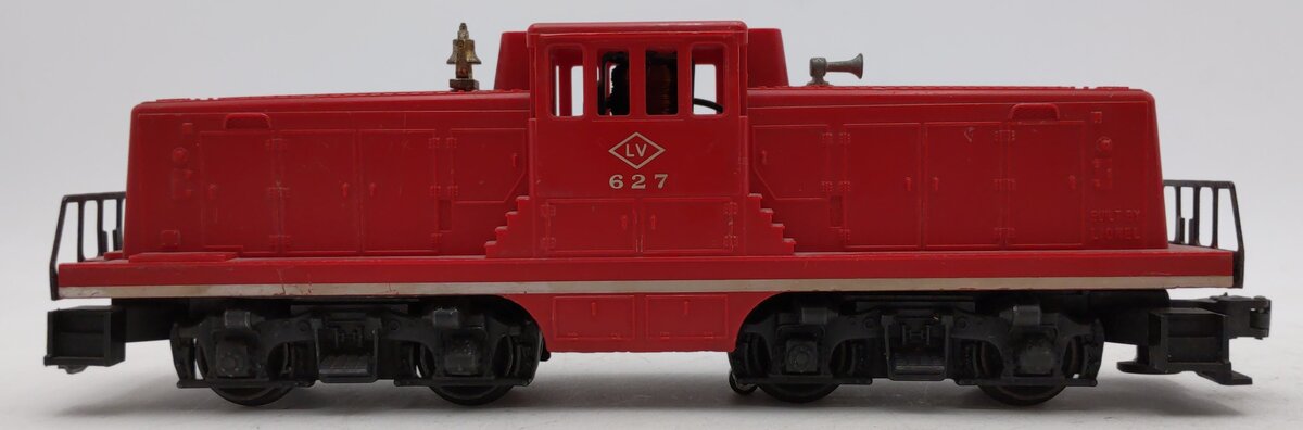 Lionel 627 Vintage O Gauge Lehigh Valley 44 Ton Diesel Locomotive VG