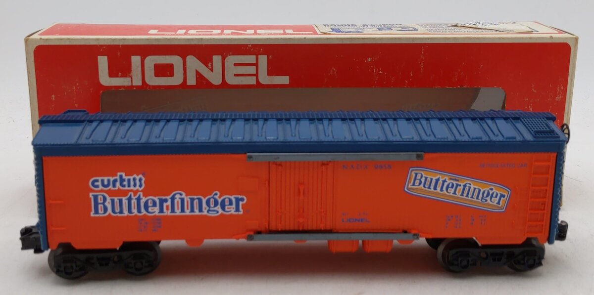 Lionel 6-9858 O Gauge Butterfinger Billboard Reefer Car LN/Box