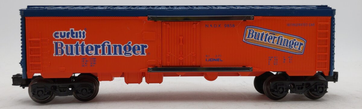 Lionel 6-9858 O Gauge Butterfinger Billboard Reefer Car LN/Box