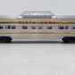 Lionel 2522 Vintage O President Harrison Gold Strip Aluminum Vista Dome Car