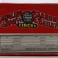 K-Line K83-0072-1 O Ringling Bros. Circus 18" Heavyweight Baggage-Horse Car EX/Box