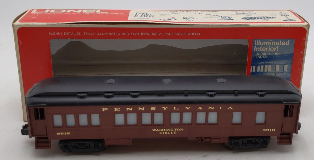 Lionel 6-9515 O Gauge Pennsylvania Washington Circle Pullman Car LN/Box