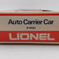 Lionel 6-9123 O Gauge Chesapeake and Ohio 3-Tier Auto Carrier Car LN/Box