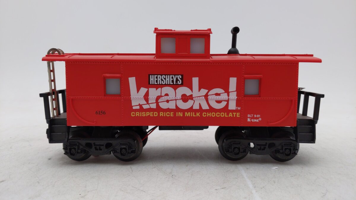 K-Line K6156- Hershey's Krackel Lighted Caboose EX