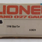 Lionel 6-9424 O Gauge Toledo, Peoria, & Western Boxcar LN/Box