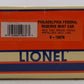 Lionel 6-19676 O Gauge Philadelphia Federal Reserve Mint Car #6445