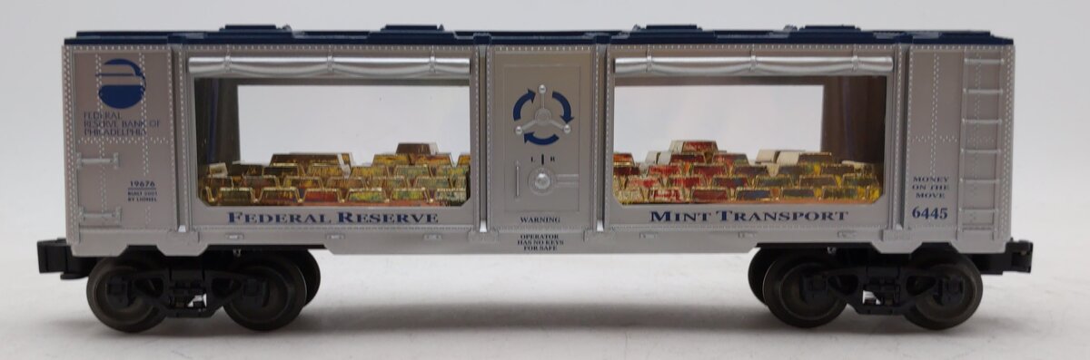 Lionel 6-19676 O Gauge Philadelphia Federal Reserve Mint Car #6445