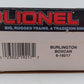 Lionel 6-19217 O Gauge Burlington Boxcar EX/Box