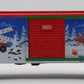 MTH 30-71155 O Christmas RailKing Boxcar w/Blinking LEDs #2023