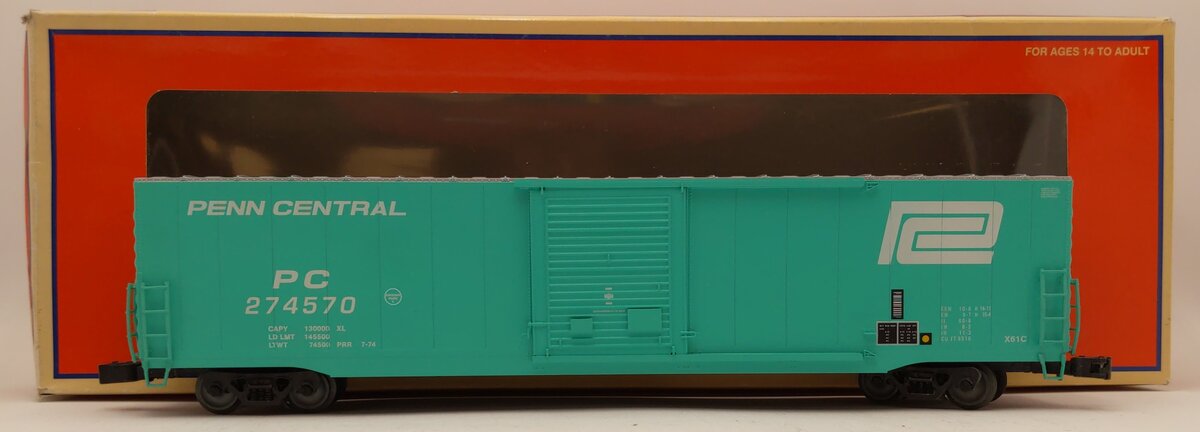 Lionel 2026441 O Penn Central Single Door 60' Boxcar #274570