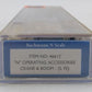 Bachmann 46612 N ATSF 250-Ton Operating Crane Car & Boom Tender