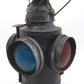 Dressel Vintage St. Louis Handlan 4-Way Railroad Switch Marker Lantern