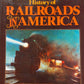 The American Heritage History of Railroads in America Hardcover Book By Oliver J VG