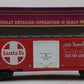 MTH 20-94231 O Gauge Atchison Topeka Santa Fe Operating Reefer Car #21972