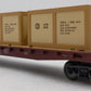 MTH 20-98995 O Gauge Pennsylvania Flatcar w/Crates (3) #473640