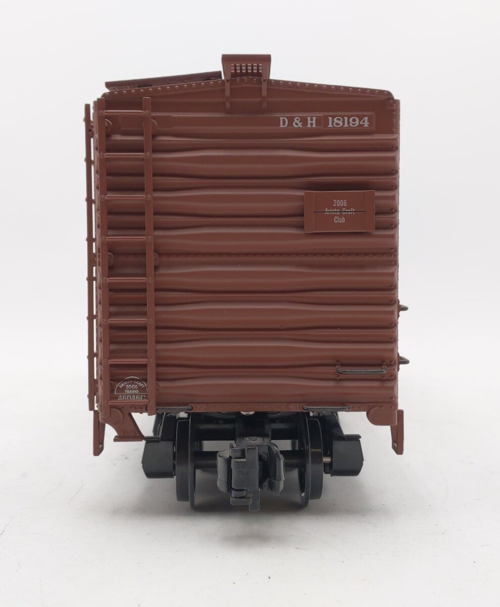 Aristo-Craft 46046C G Delaware & Hudson Steel Boxcar #18194 LN/Box