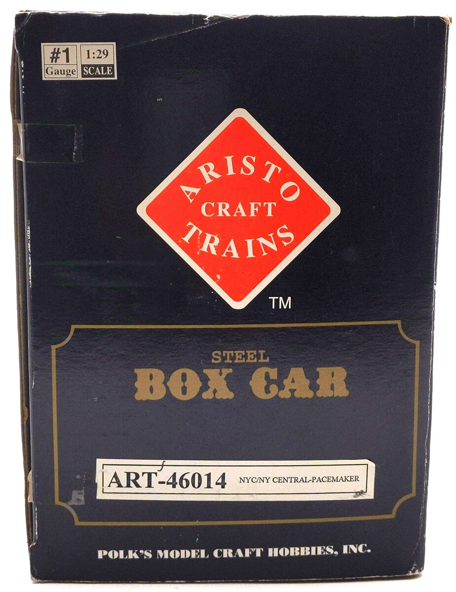 Aristo-Craft 46014 G Scale New York Central Boxcar #46014 LN/Box