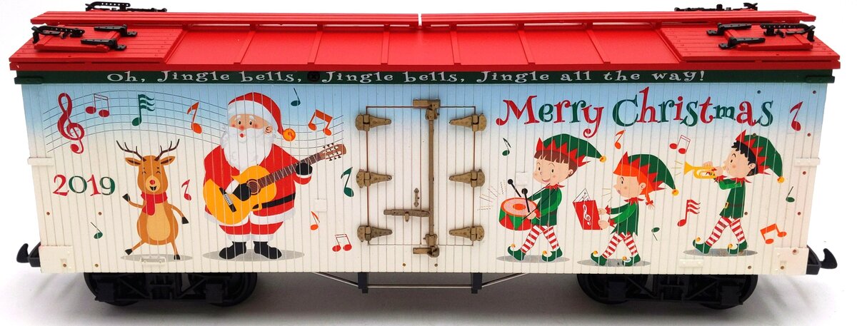 USA Trains R13037 G 2019 Christmas Reefer Car