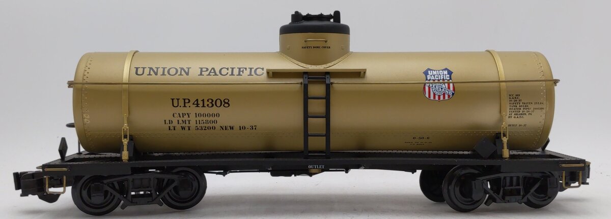Aristo-Craft 41308 Union Pacific Single Dome Tank Car LN/Box