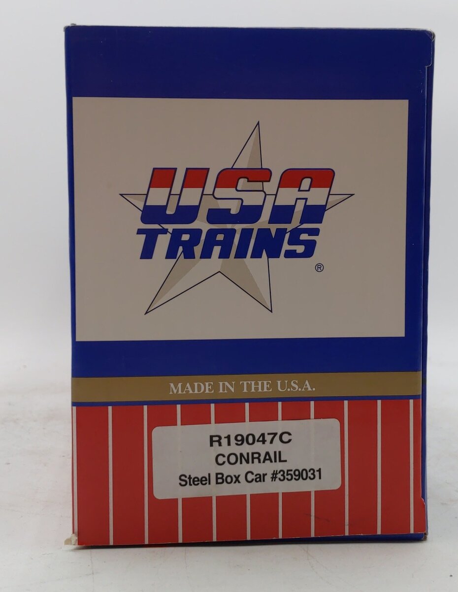 USA Trains R19047C G Conrail Simulated Steel Box Car (Blue/Silver) #349027