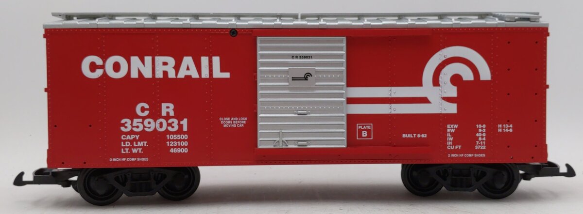USA Trains R19047C G Conrail Simulated Steel Box Car (Blue/Silver) #349027