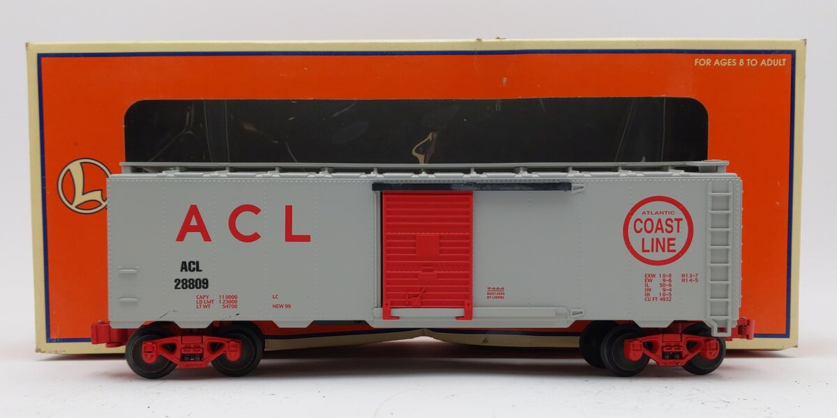Lionel 6-17257 O Gauge Atlantic Coast Line Boxcar EX/Box