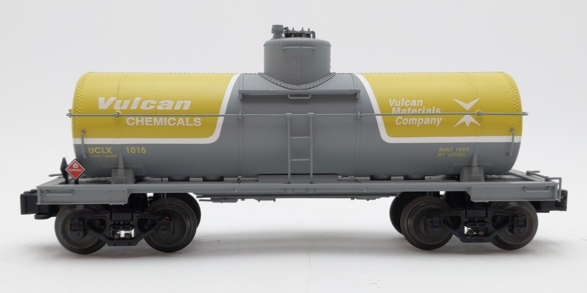 Lionel 6-19615 O Gauge Vulcan 8,000 Gallon Tank Car #1015 EX/Box