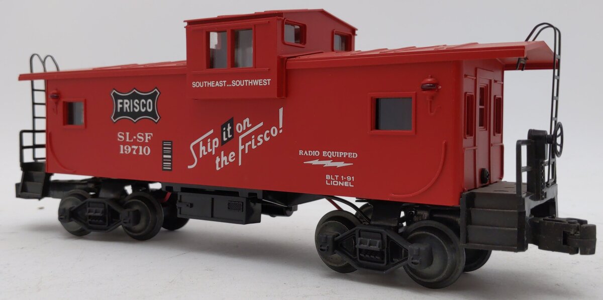 Lionel 6-19710 O Gauge Frisco Extended Vision Caboose with Smoke #19710 NIB
