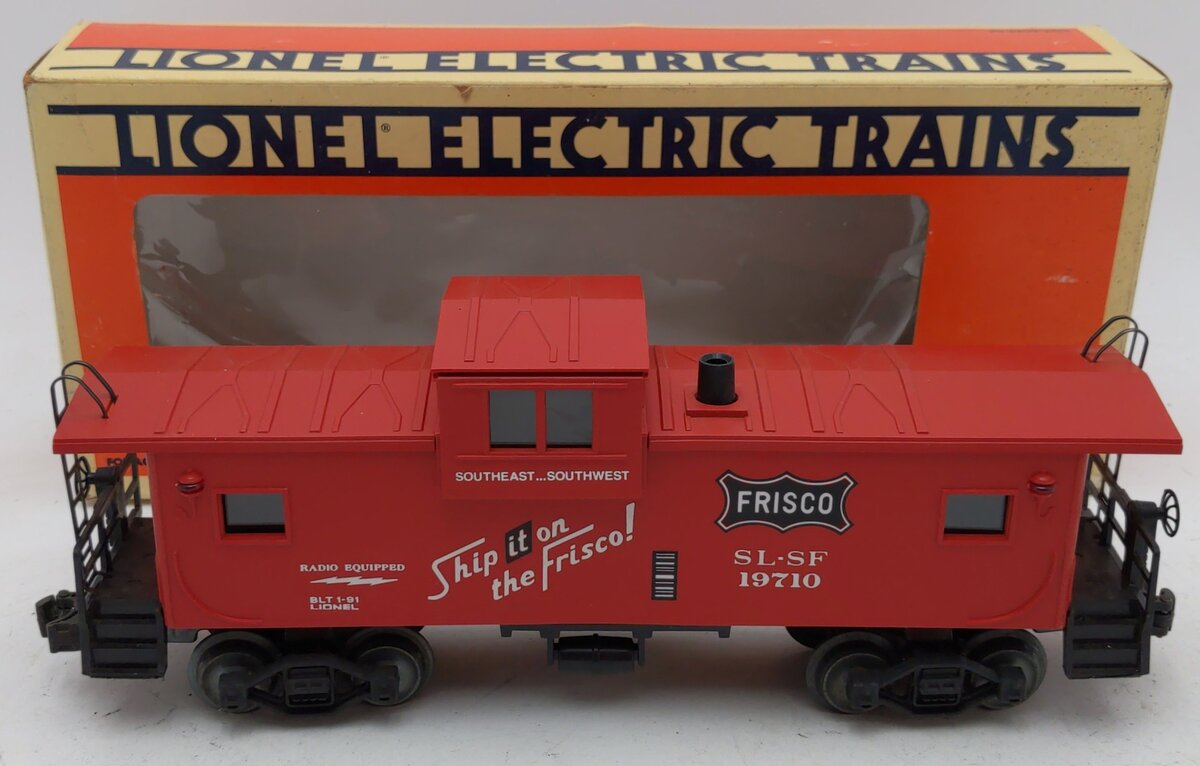 Lionel 6-19710 O Gauge Frisco Extended Vision Caboose with Smoke #19710 NIB