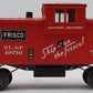 Lionel 6-19710 O Gauge Frisco Extended Vision Caboose with Smoke #19710 NIB