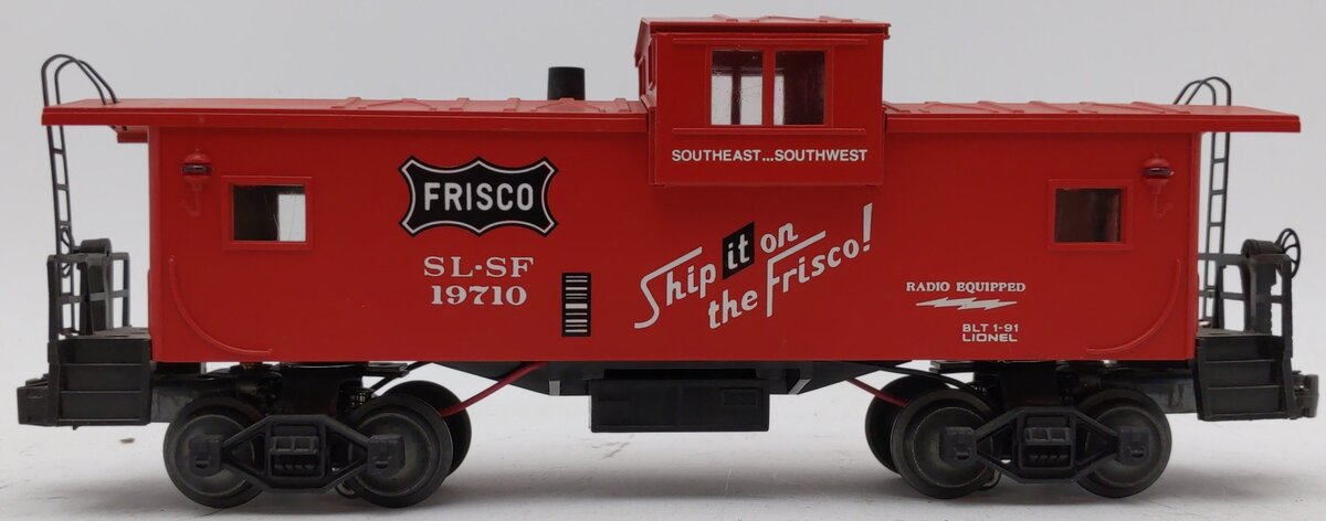 Lionel 6-19710 O Gauge Frisco Extended Vision Caboose with Smoke #19710 NIB