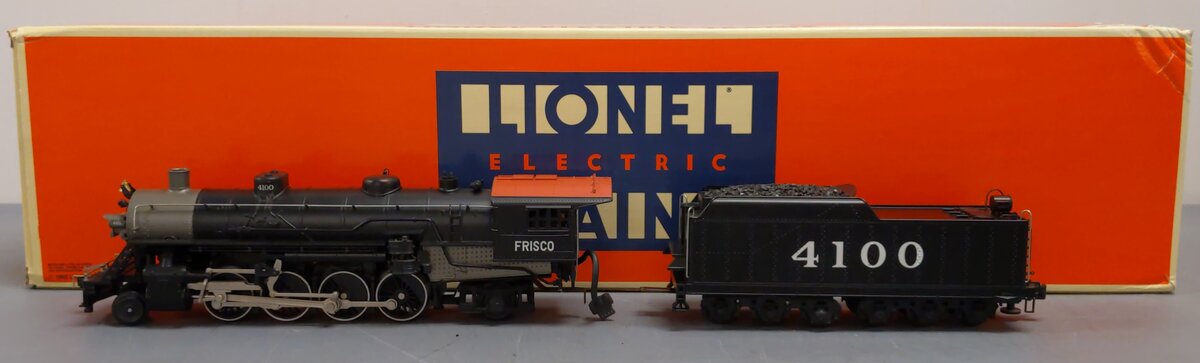 Lionel 6-18030 O Gauge Frisco 2-8-2 Mikado Steam Locomotive & Tender #4100 EX/Box