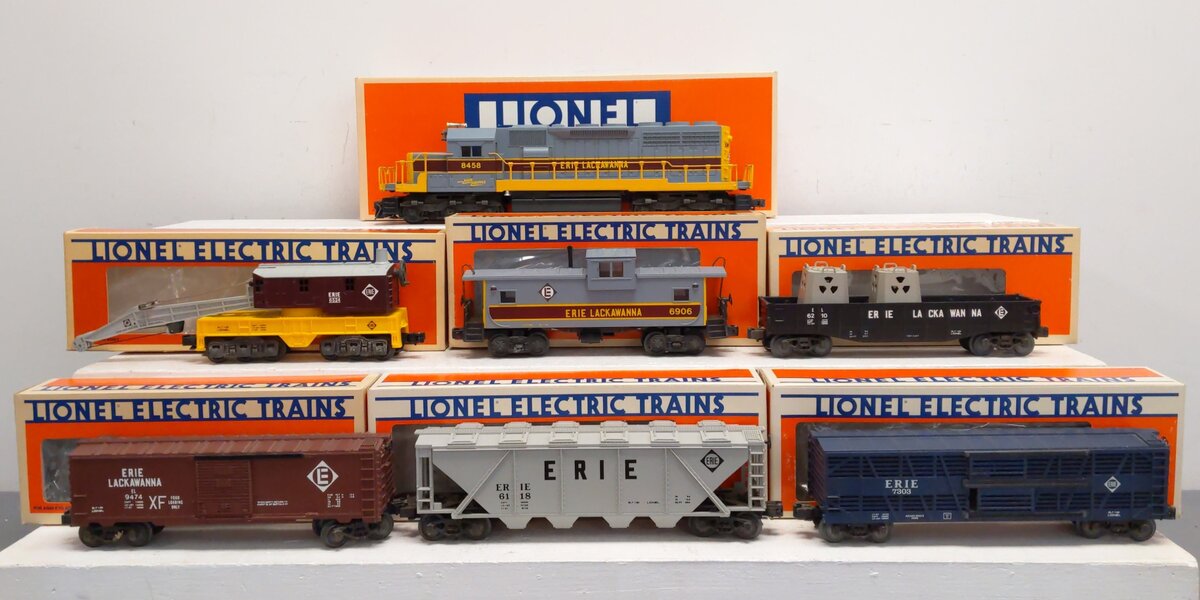 Lionel 6-1451 O Gauge Erie Lackawanna Limited Train Set NIB