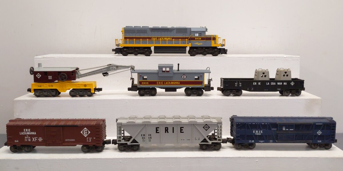 Lionel 6-1451 O Gauge Erie Lackawanna Limited Train Set NIB