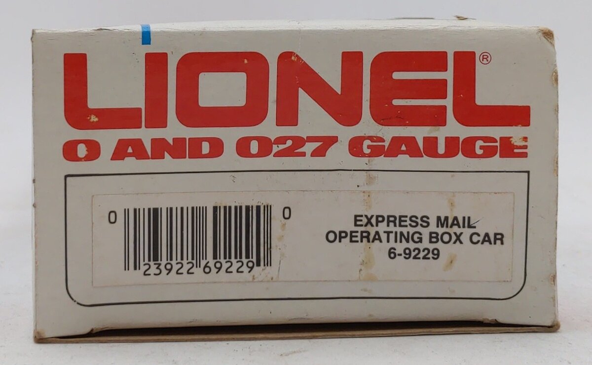 Lionel 6-9229 O Gauge Operating USPS Express Mail Boxcar LN/Box