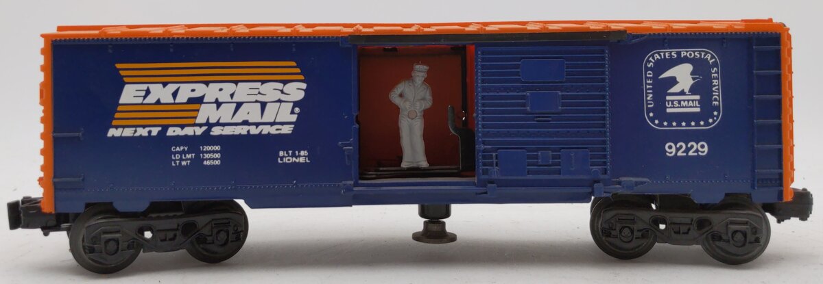 Lionel 6-9229 O Gauge Operating USPS Express Mail Boxcar LN/Box
