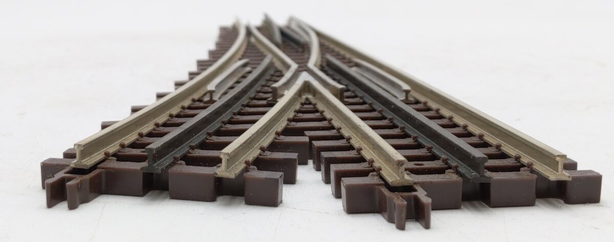 Atlas 6073 O Gauge Nickel Silver O-72 Right Hand Remote Switch Turnout EX/Box