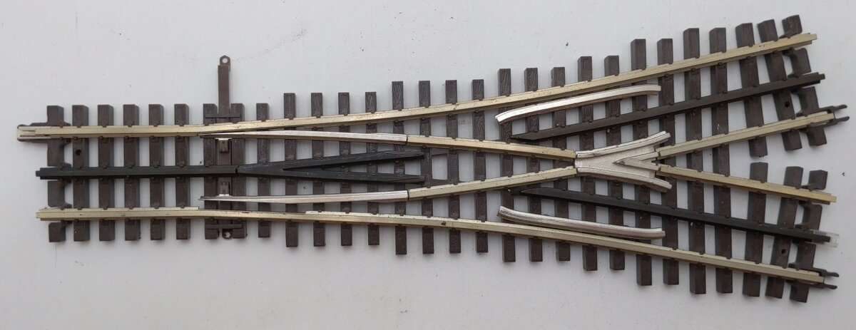 Atlas 6074 O Gauge Nickel Silver O-72 Wye Remote Switch Turnout