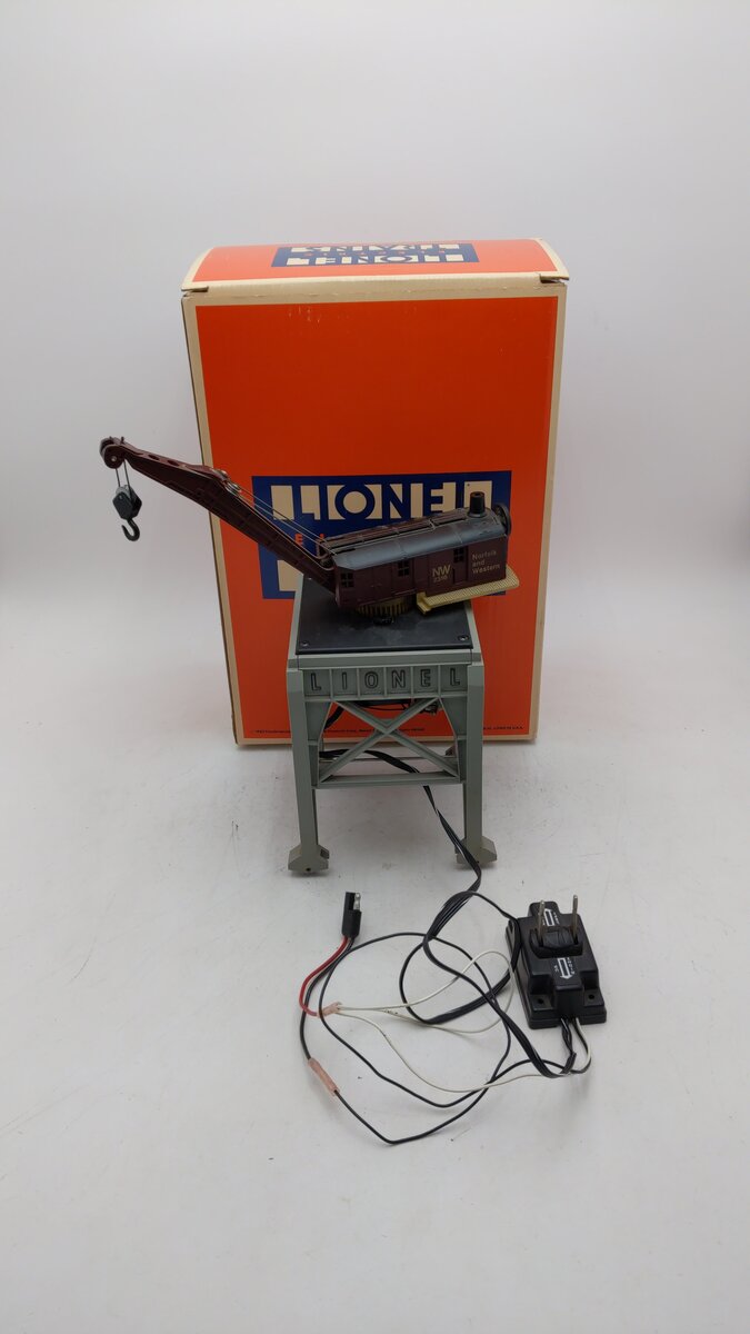 Lionel 6-2316 O Norfolk & Western Operating Gantry Crane/Box