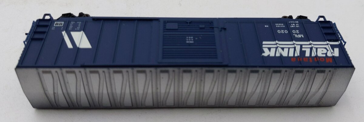 Atlas 45292 N Scale Montana Rail Link 50' Ribbed Boxcar #20020