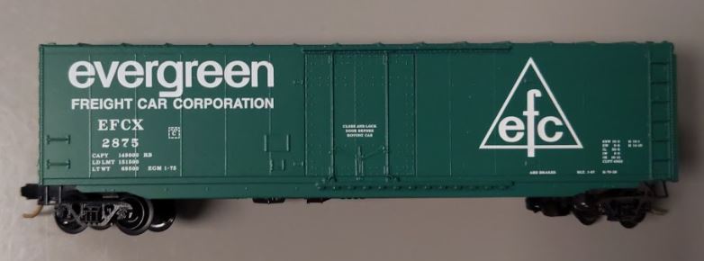 Micro-Trains 03800260 N Evergreen 50' Standard Plug Door Boxcar #2875