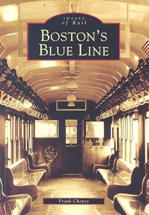 Boston's Blue Line Hardcover Book By Frank Cheney EX