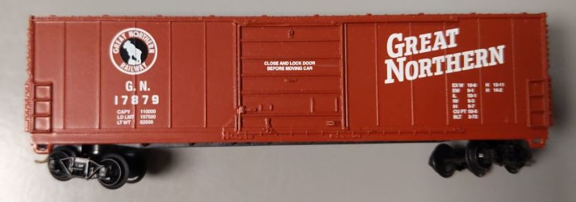 Life Like 7322 N Great Northern Evans 50' Box Car #17879