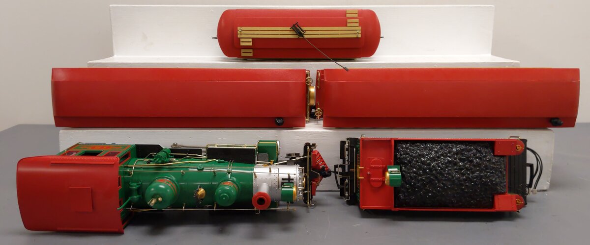 Bachmann 90054 Holiday Special G Gauge Steam Train Set EX