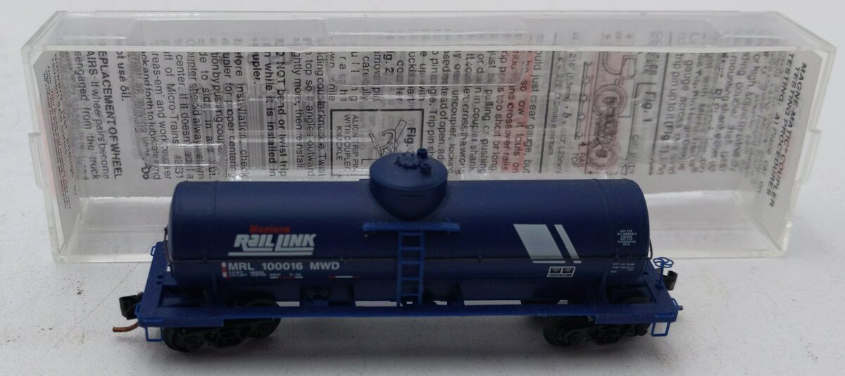 Micro-Trains 65390 N Montana Rail Link 39' Single Dome Tank Car #100016 LN/Box
