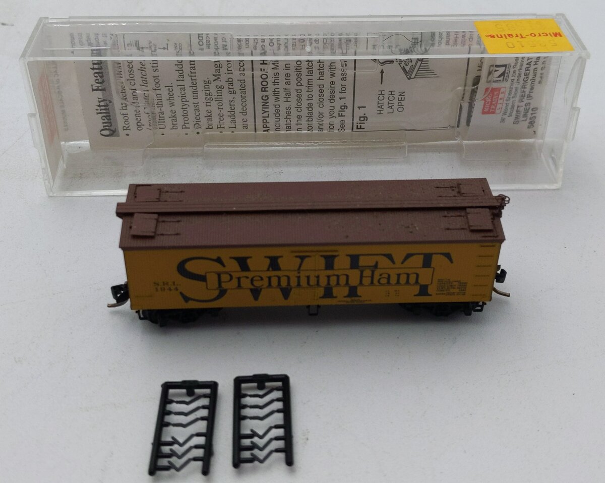 Micro-Trains 05800510 N SRL 36' Wood Sheathed Ice Reefer #1944 LN/Box