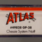 Atlas 49828 N Scale Chessie System GP-38 Diesel Locomotive LN/Box